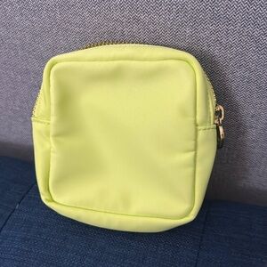 Stoney Clover Lane lime mini pouch